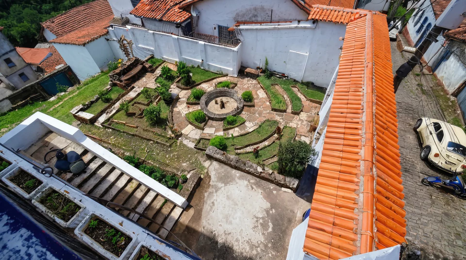 Jardim interno