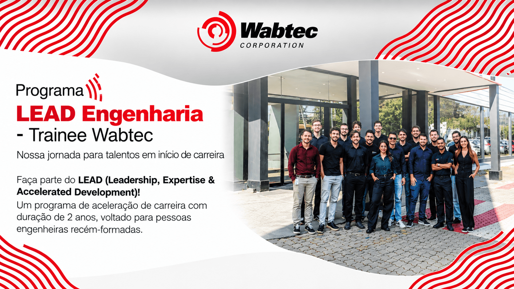 Abertas as inscrições para o programa LEAD da Wabtec